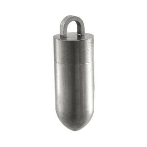 Stainless Steel Bullet Cylinder Pendant